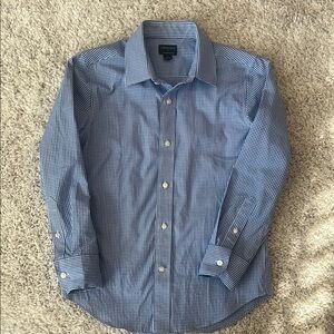 Crewcuts Boys Blue Gingham Shirt